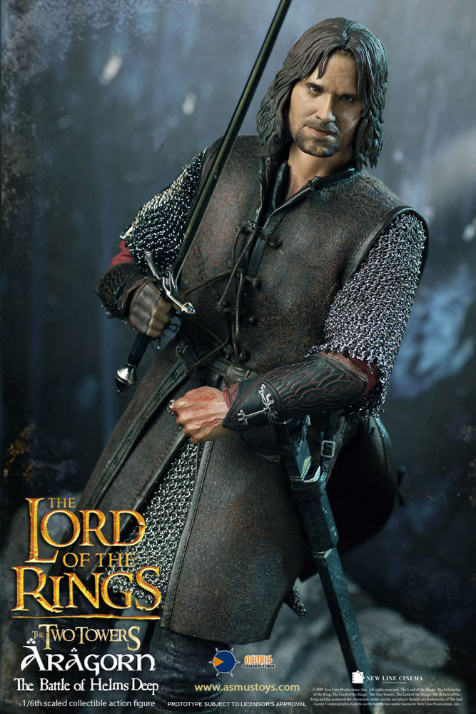 Lord of the Ring - Aragorn at Helm's Deep 1/6 Scale Figure